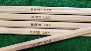 Attack Shaft ONE YEAR REPLACEMENT WARRANTY Hickory BURD WOOD WORKS LACROSSE 